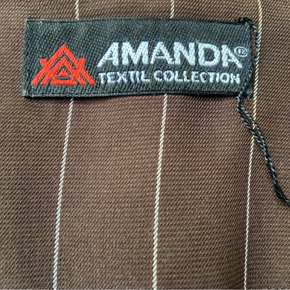 2-piece pin stripe summer skirt suit EU44 - Picture 6 of 8